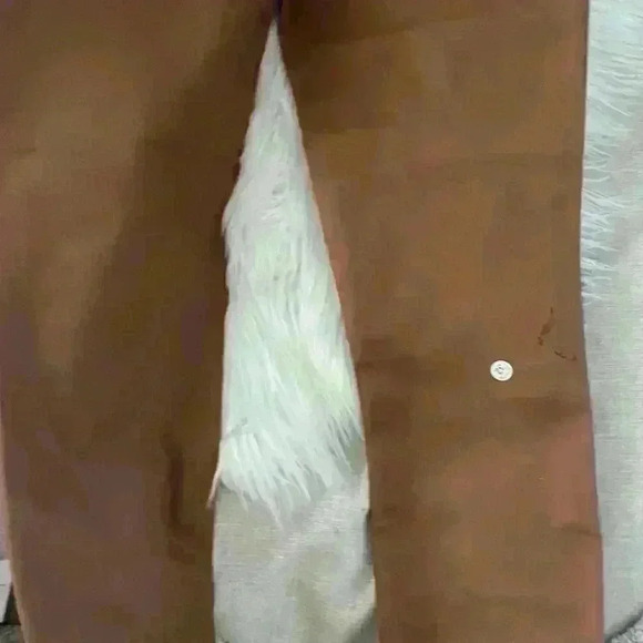 L'agence - Marguerite Coated High-Rise Skinny Jeans - Tan Sz 26 NWOT - Picture 15 of 15